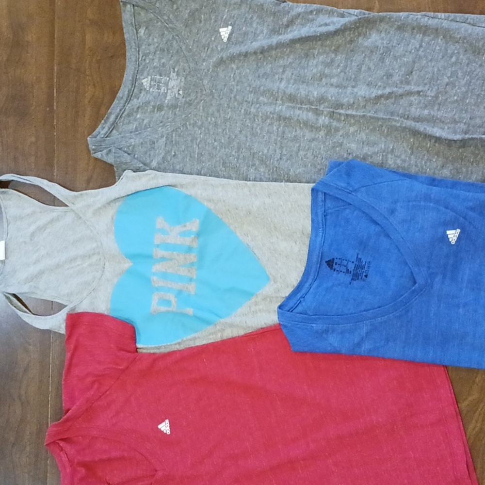 Size small lot. Adidas and Victoria Secret